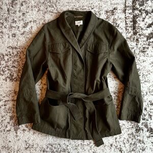 Aritzia Wilfred Rouville olive green jacket